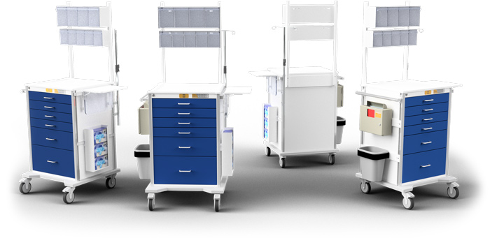 EVERHUTCH anesthesia STAT cart