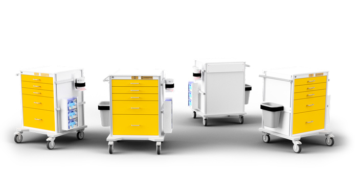EVERHUTCH isolation STAT cart